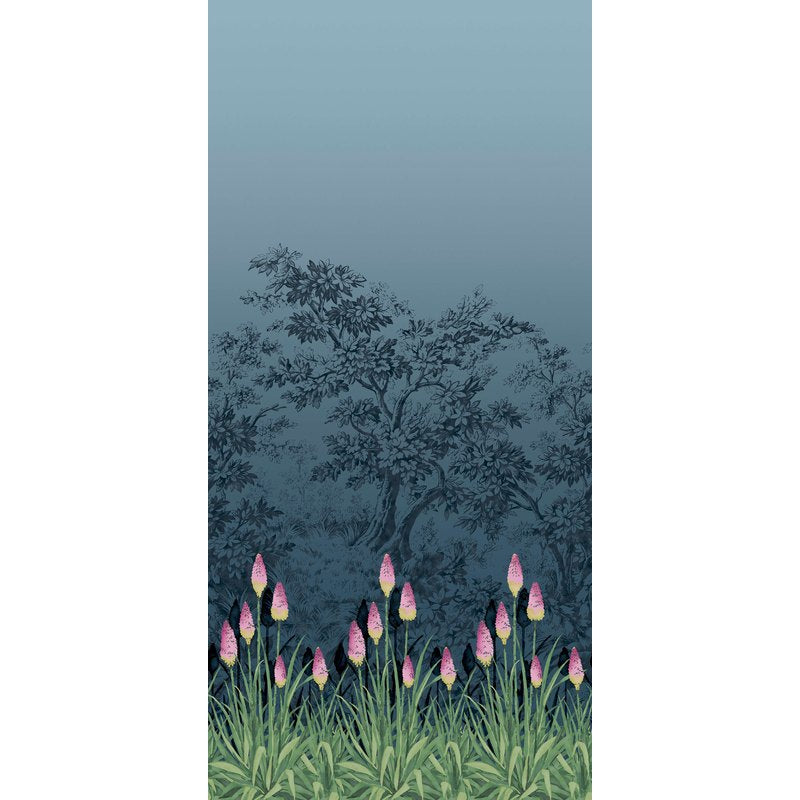 Little Greene Upper Brook St. wallpaper in Twilight