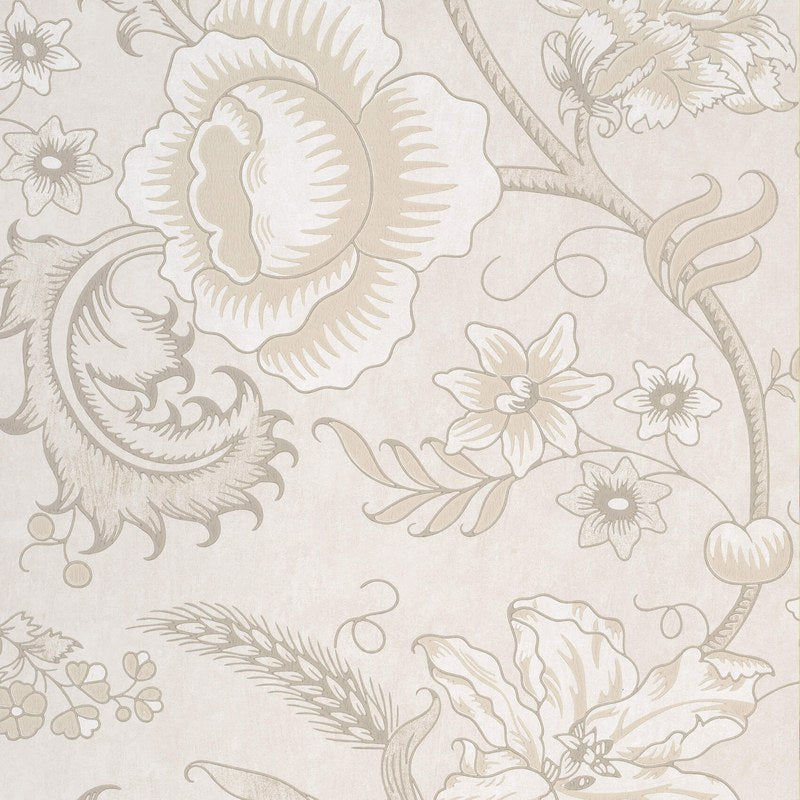 Little Greene Woodblock Trail wallpaper in Wash