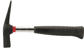 Masonry hammer 600g, type R, hardened tubular handle