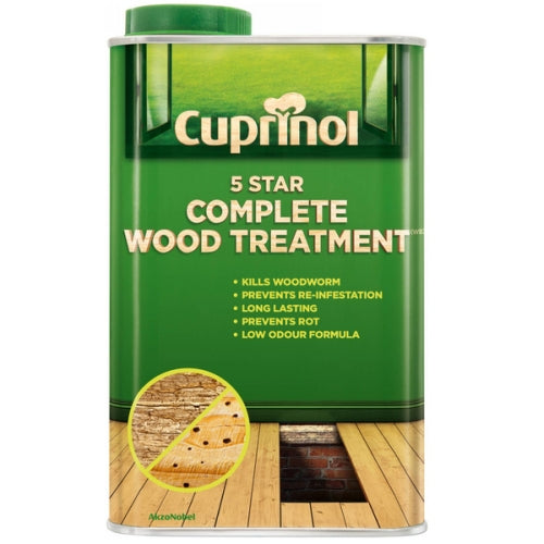 Cuprinol 5 Star Complete Wood Treatment 1L
