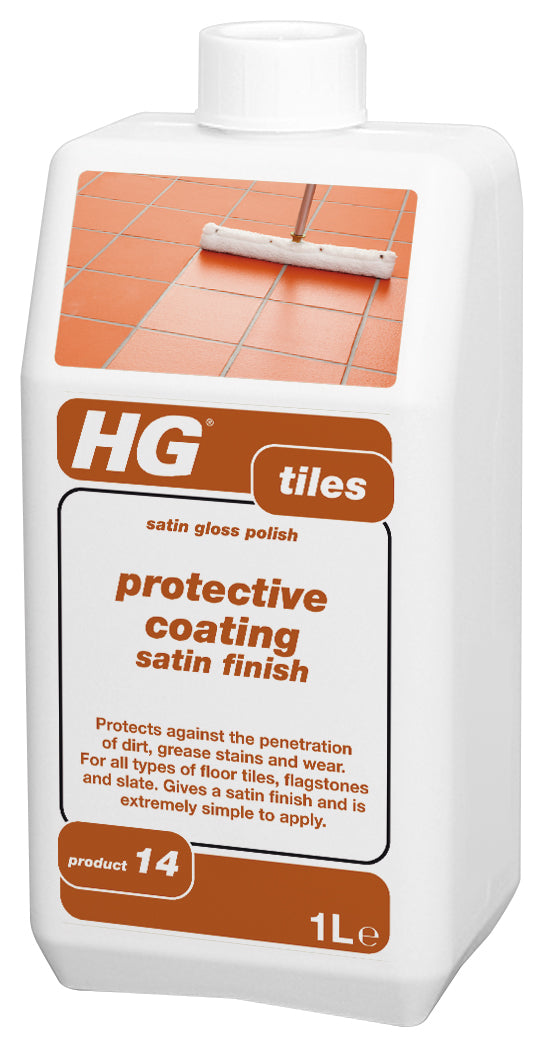hg  tile protective coating satin finish (satin gloss polish) (HG product 14)  1L