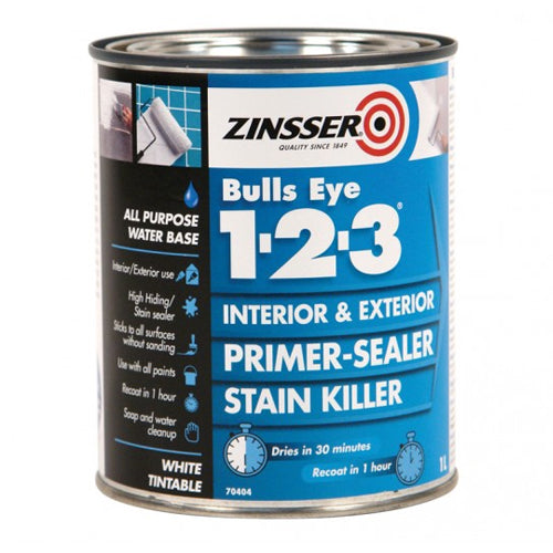 Zinsser Bulls Eye 123 Primer-Sealer