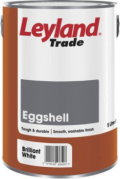 Leyland Eggshell Brilliant White 