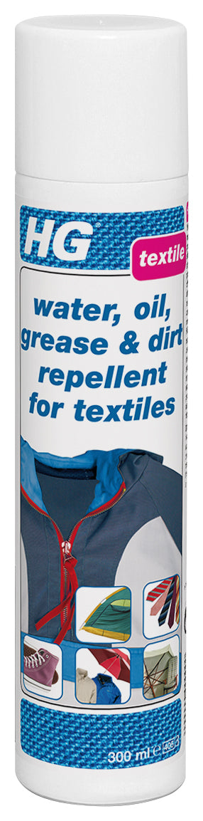hg water, oil, grease & dirt repellent for textiles 300ml