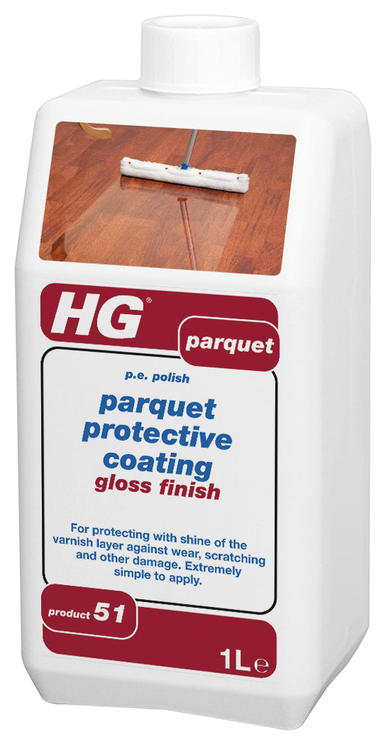 HG parquet protective coating gloss finish 1L