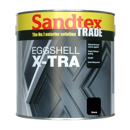 Sandtex Eggshell X-Tra Black 