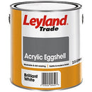 Leyland Trade Acrylic Eggshell Brilliant White