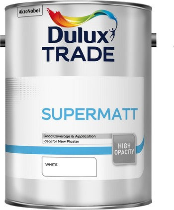 Dulux Trade Supermatt White 5L