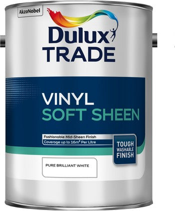 Dulux Trade Soft Sheen Briliant White 5L