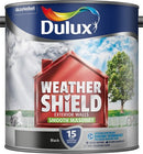 Dulux Weathershield Smooth Black 2.5L