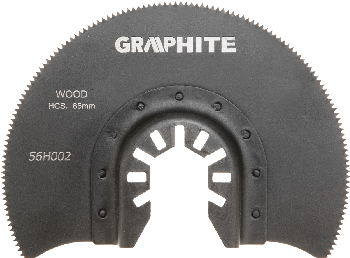 HCS half-circle blade for wood,  85 mm
