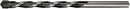 Black & white masonry drill, buterfly tip
