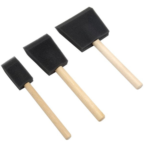 Foam Brush Set 3pc