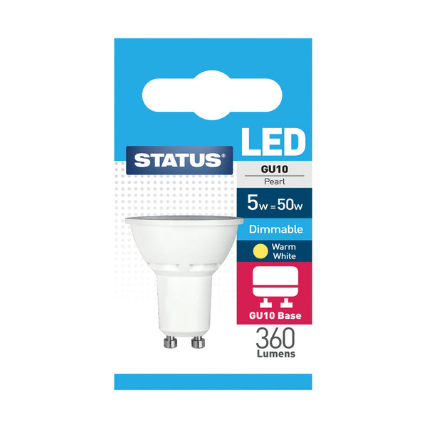 Status LED GU10 5W Dimmable
