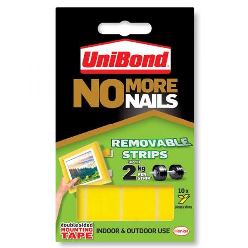 Unibond No More Nails Removable Strips
