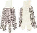 Working gloves, rubber dotted