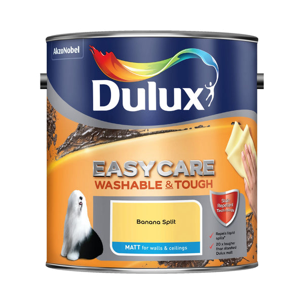 Dulux Easycare Washable & Tough Matt Banana Split 2.5 Litre