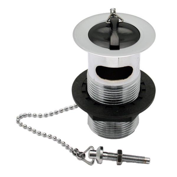 Basin Waste Slotted Poly Plug