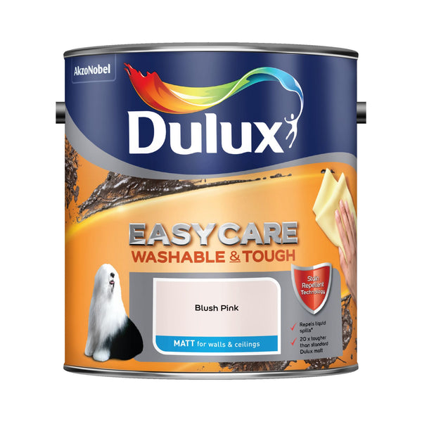 Dulux Easycare Washable & Tough Matt Blush Pink 2.5 Litre