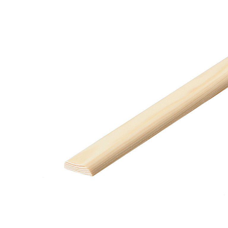 Pine Moulding D-Shape 29 x 4 2.4m