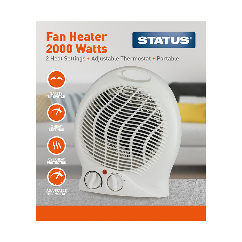 Upright Fan Heater 2000w