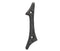 Black Antique Door 0-9 Numerals (100mm Height)