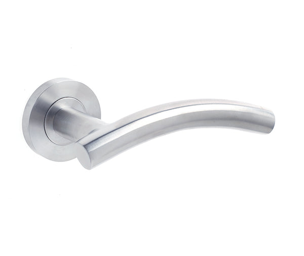 Arched Lever On Rose JSS407 Grade 304