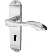 Frelan Hardware Broadway JV920SC - Satin Chrome -  Lock Door Handles