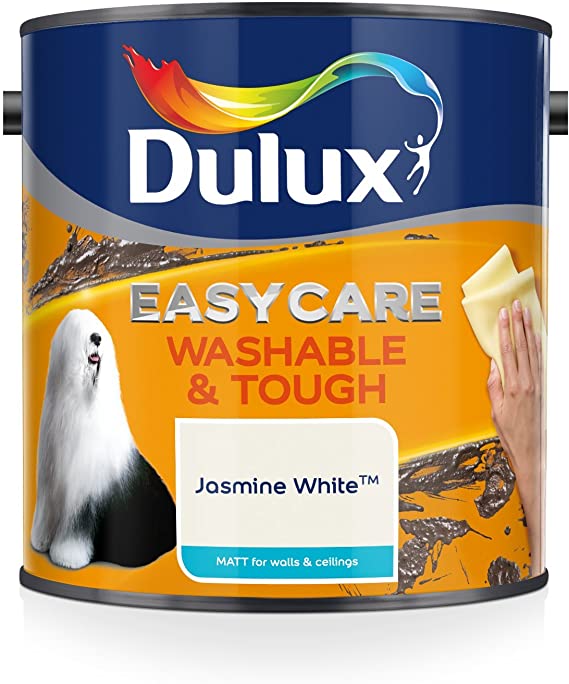 Dulux Easycare Washable & Tough Matt Jasmine White 2.5L