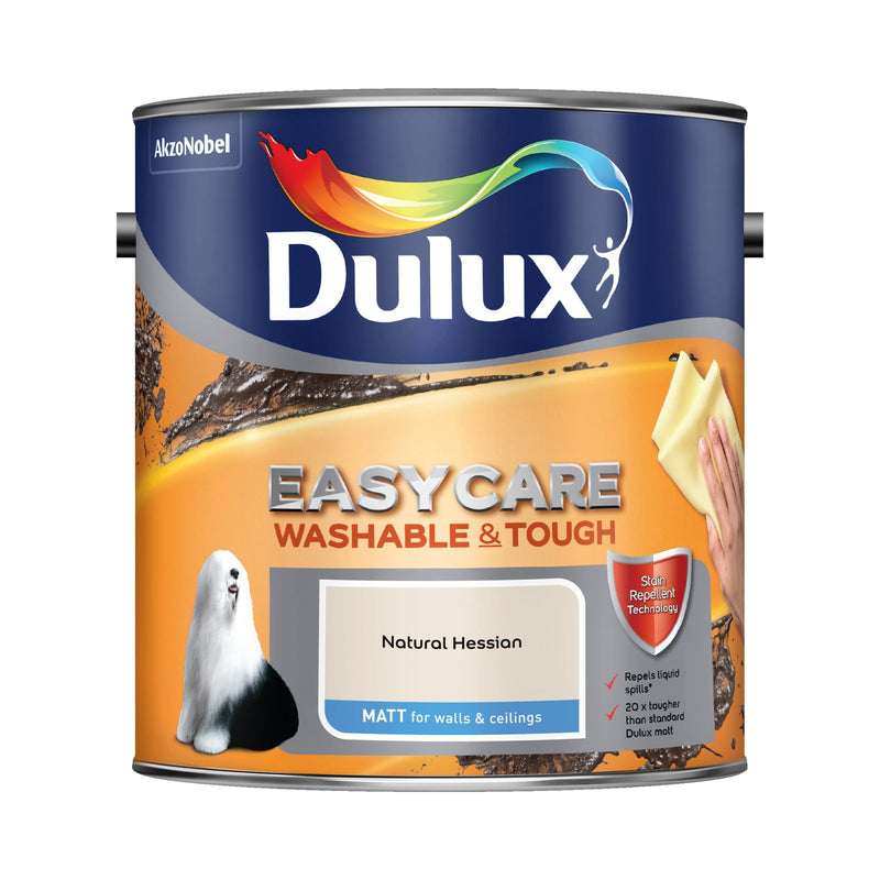 Dulux Easycare Washable & Tough Matt Natural Hessian 2.5 Litre