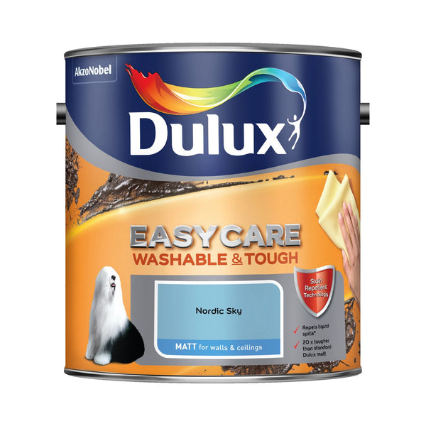 Dulux Easycare Washable & Tough Matt Nordic Sky 2.5 Litre