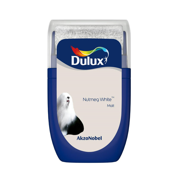 Dulux Roller Tester Nutmeg White 30ml