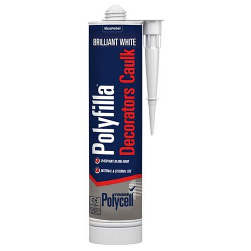 Polyfilla Decorators Caulk Brilliant White 290ml