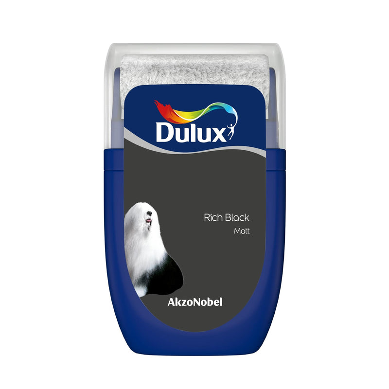 Dulux Roller Tester Rich Black 30ml