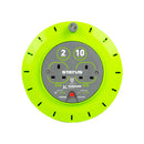 Status Cable Reel 2 Socket 10M