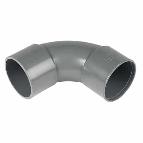 Solvent Weld 92.5 Swept Bend Grey