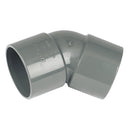 Solvent Weld 135 Bend Grey
