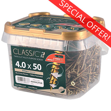 C2 Wood Screw PZ2 Tub