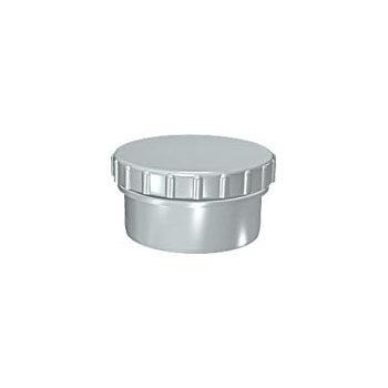 Solvent Soil Access Cap 110mm Grey