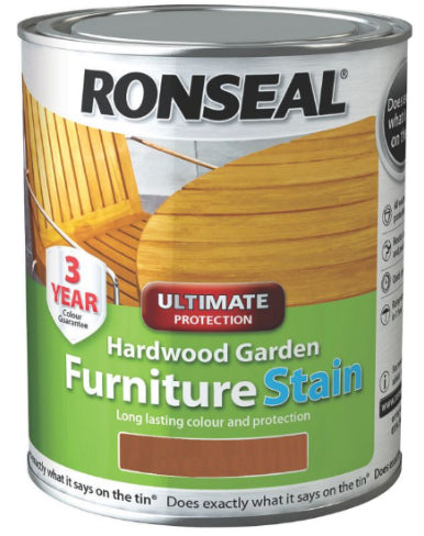 Ultimate Protection Hardwood Garden Furniture Stain 750ml