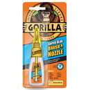 Gorilla Super Glue Brush & Nozzle 12g