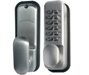 Digital Door Lock Silver