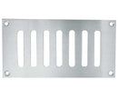 Sloted Ventilator Polished Stainless Steel