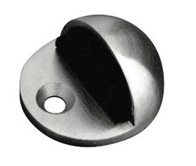 Frelan Hardware Satin Stainless Steel Oval Door Stop Satin Stainless Steel 50mm