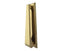 Contemporary Door Knocker Polished Brass
