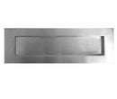 Letter Plate Satin Chrome 305x100