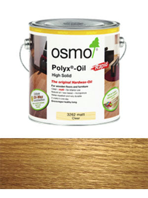 Osmo Oil Rapid Clear Satin 2.5L