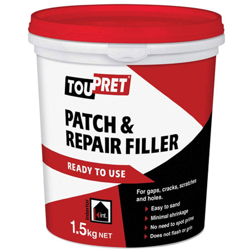 Toupret Patch & Repair Filler Ready To Use 1.5kg
