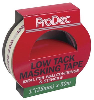 Prodec Low Tack Masking Tape