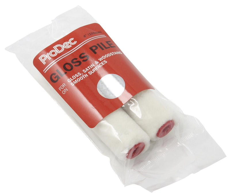 Prodec Gloss Pile Roller 4"/100mm 2pc